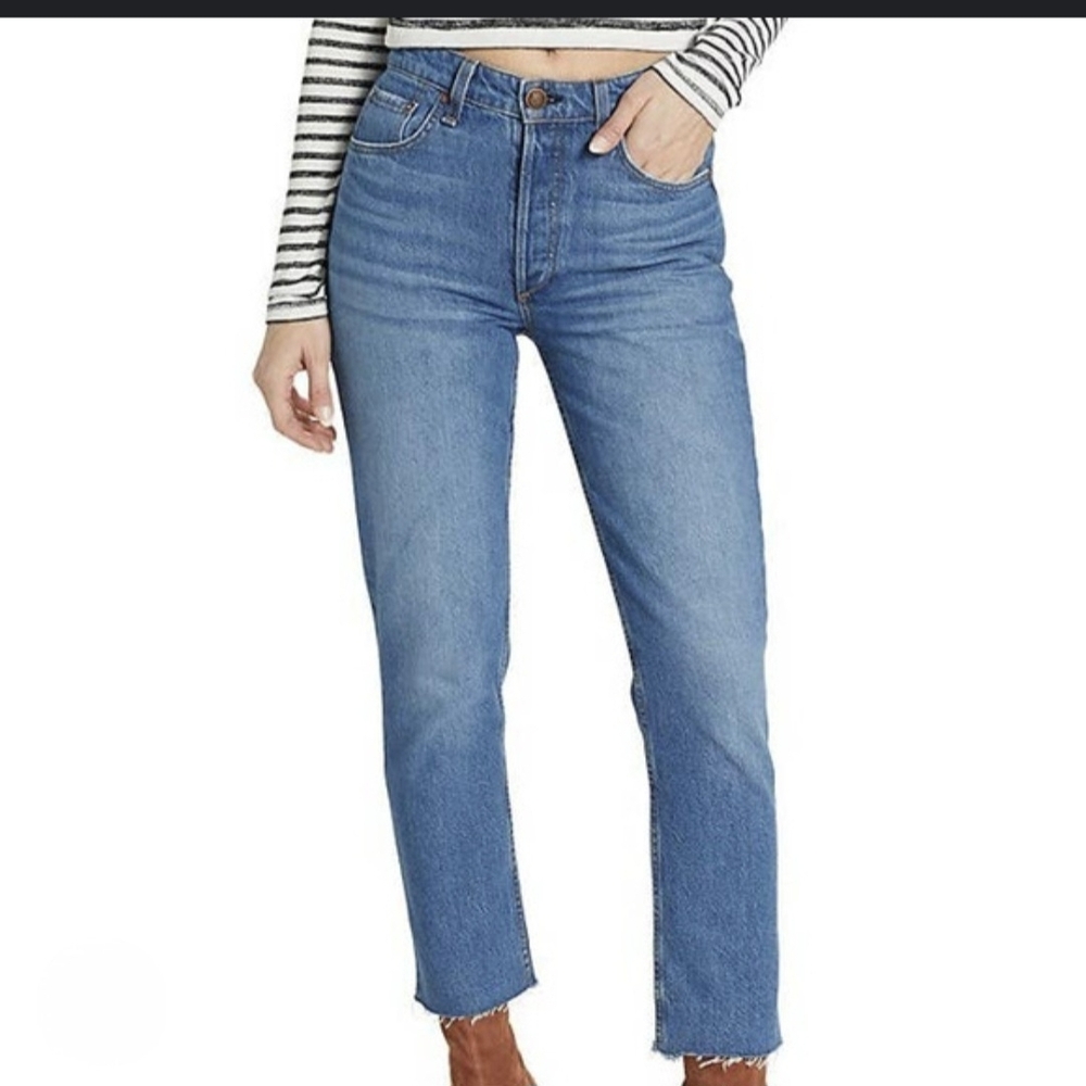 RAG & BONE High Rise Cigarette Jeans